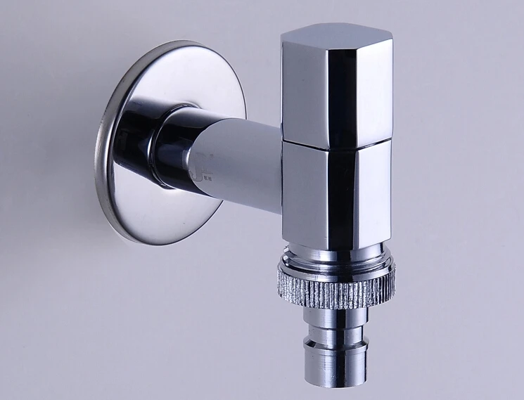 Hexagon Style Brass Garden Bibcock Washing Machine Faucet Outdoor Faucet 3/4' Size Bibcocks