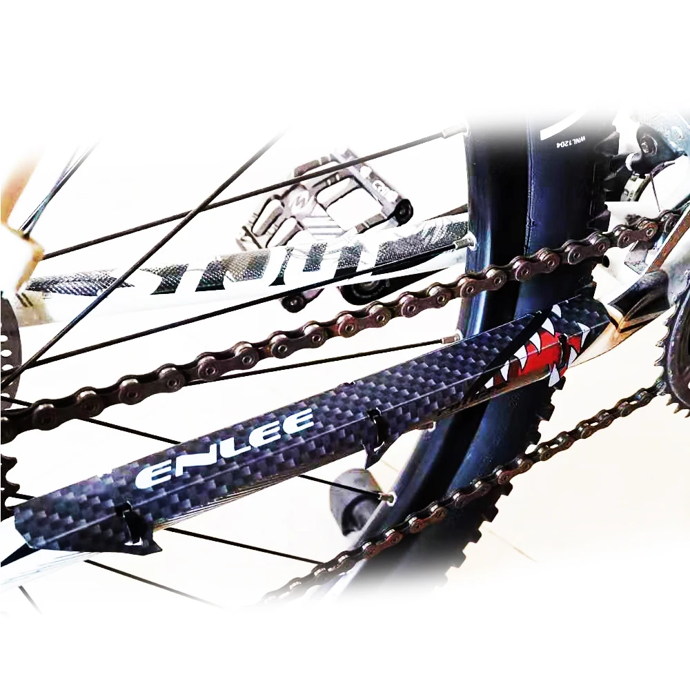Bicycle care chain sticker Cycle Stay Rear Fork Guard Cover Chain Protection Cycling Accessories | Спорт и развлечения