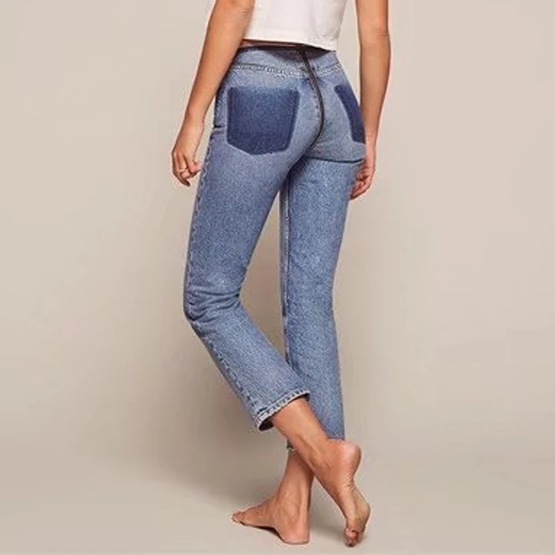 Aliexpress.com : Buy Skinny Pencil Jeans Women Zipper Panelled Women Jeans Pants from Reliable 