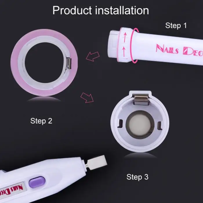 Máquina de Broca do Unha Ferramenta da Arte para Unhas Alta Qualidade Elétrica Handpiece Polonês Arquivo Brocas Bit Caneta Manicure Pedicure Kit 9 Cheap Equipamento de unhas artísticas