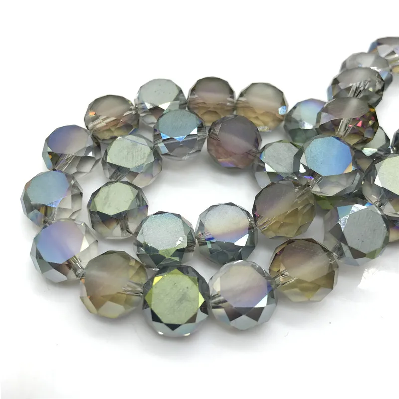 

Wholesale 50PCS 8 x 14 mm multi faceted oval Austria crystal beads, handmade DIY jewelry making #03