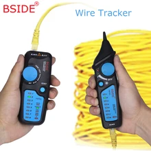 BSIDE сетевой кабель трекер тестер BSIDE FWT81 RJ45 RJ11 телефонный провод тонер Ethernet LAN Tracer анализатор детектор линия Finder