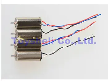 

H107C H107L H107D motor set 4pcs Hubsan H107c RC Helicopter spare parts h107c Quadcopter parts