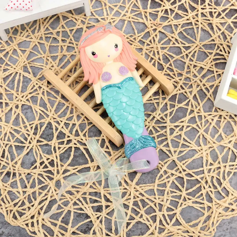

Disney Cartoon Kids Comb 3D Princess Hair Brushes Hair Care Baby Girl Mermaid Gentle Anti-static Brush Curly Hair Comb