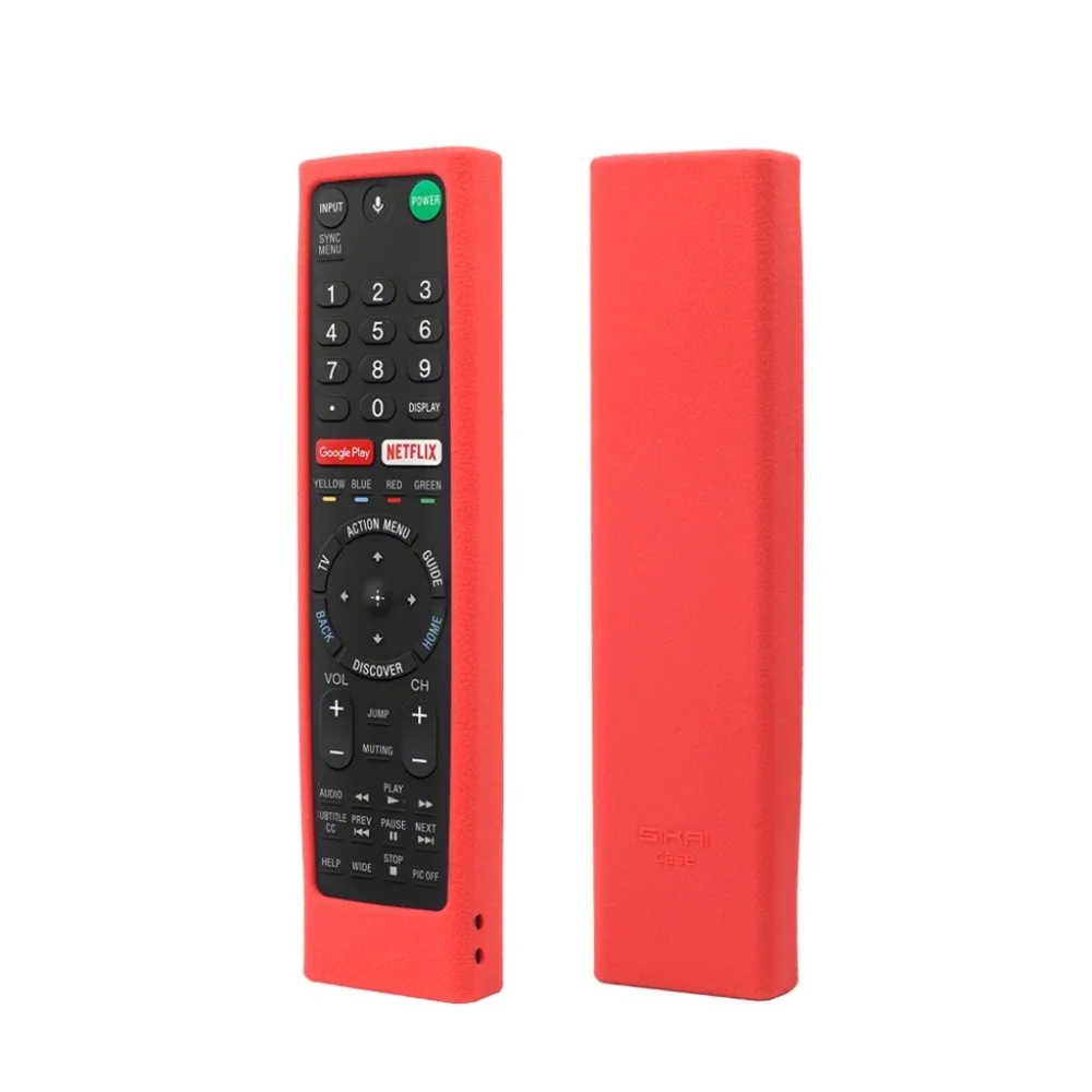 Silicone Cover Case Protective Skin For Sony RMF-TX200C Smart TV Remote