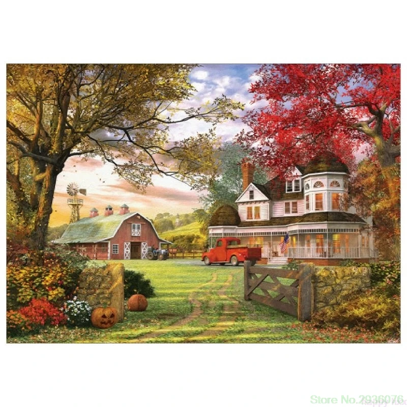 

Tree House DIY 5D Full Drill Diamond Painting Embroidery Cross Stitch Kit Rhinestone Home Decor Crafts