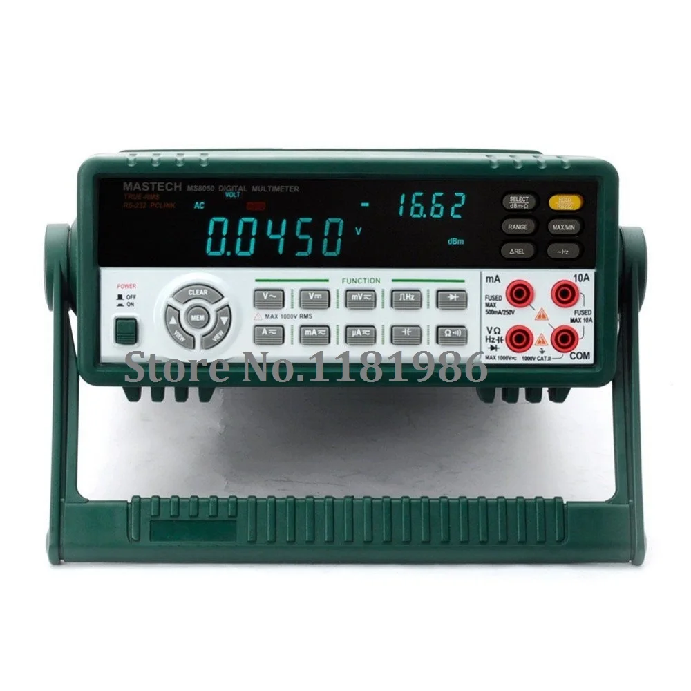 Mastech Ms8050 Professional Desktop Multimetro Digital Multimeter