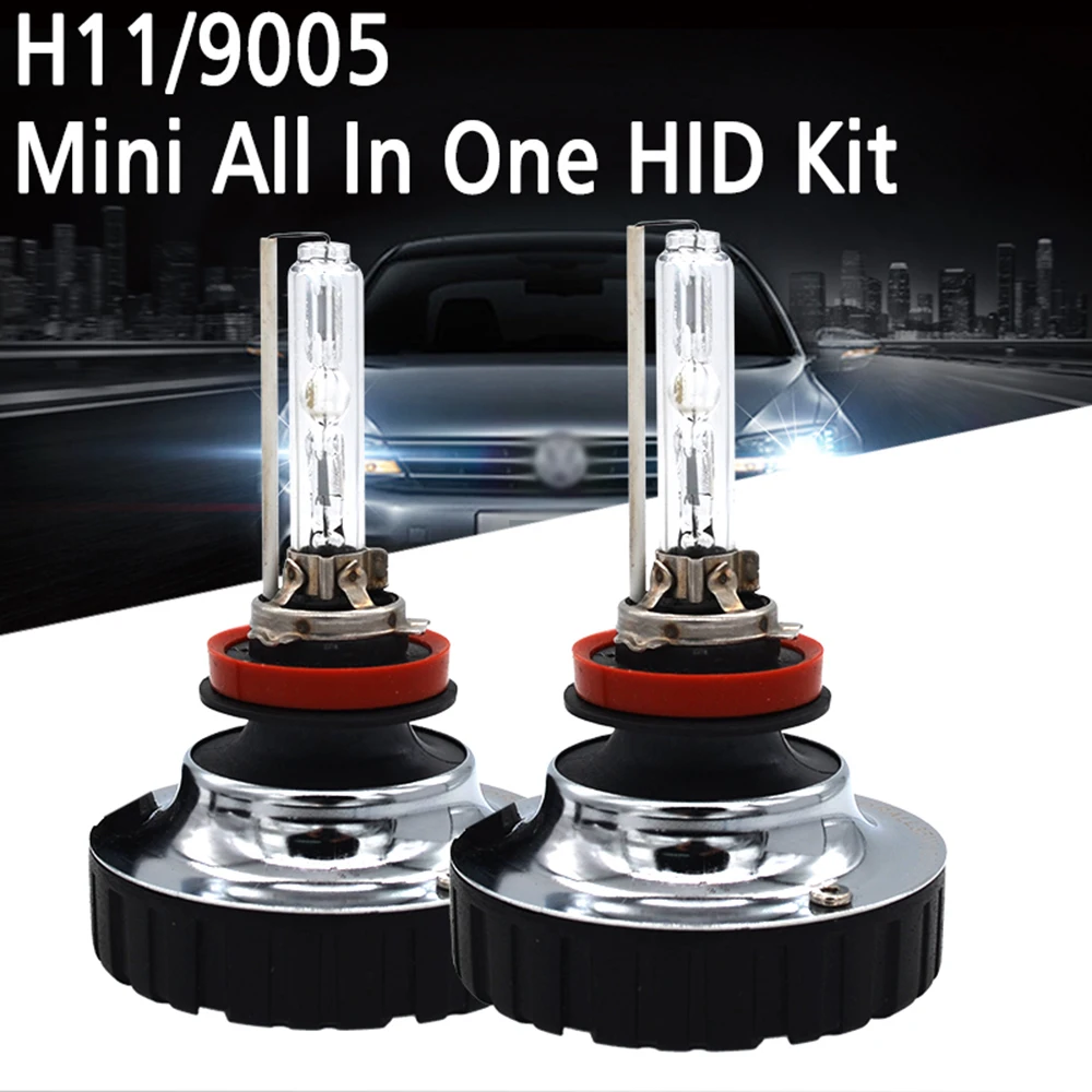 SKYJOYCE 35 Вт 55 H11 9005 HB3 комплект HID светильник пы AC 12 В 4300K 6000K HID-лампы все в одном