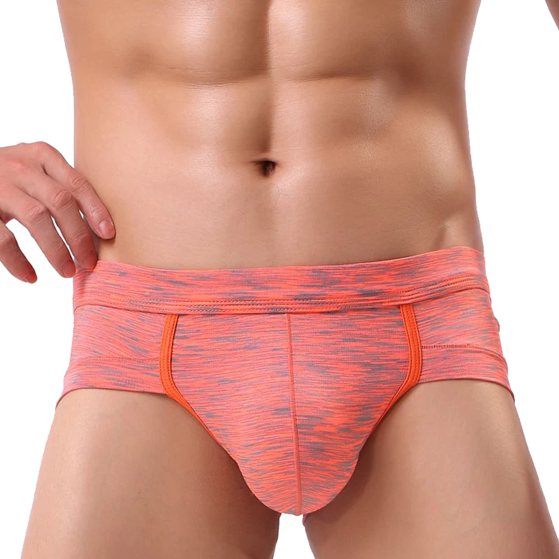 

Men Underwear Briefs Underpants Nylon Sexy Soft Underwear Men Solid Briefs