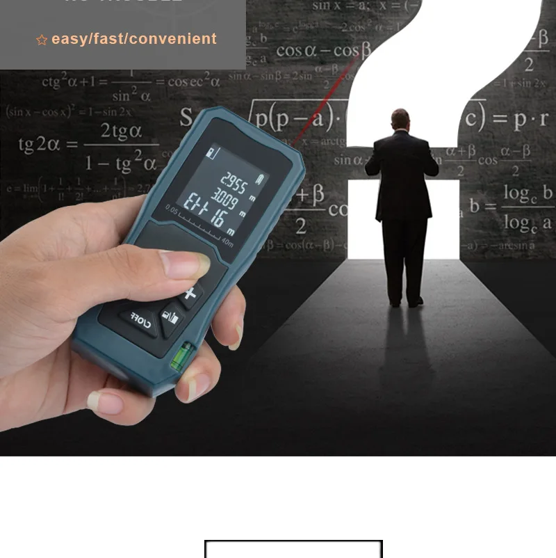 KALAIDUN 40m60m100m Laser Rangefinder Laser Distance Meter Range Finder Trena Measure Tape Metreler Build Device Tool13
