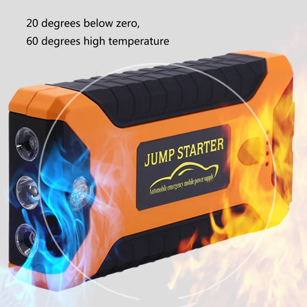 

22000mAh Multifunction Jump Starter Battery Emergency Auto Power Supply 12V LCD Digital Engine Booster Power Bank for Laptop