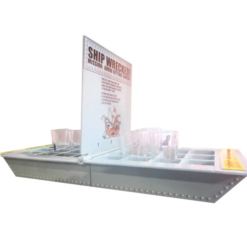 Вечерние настольные игры Intellect Fun корабль потертая Питьевая игра с 6 стеклами