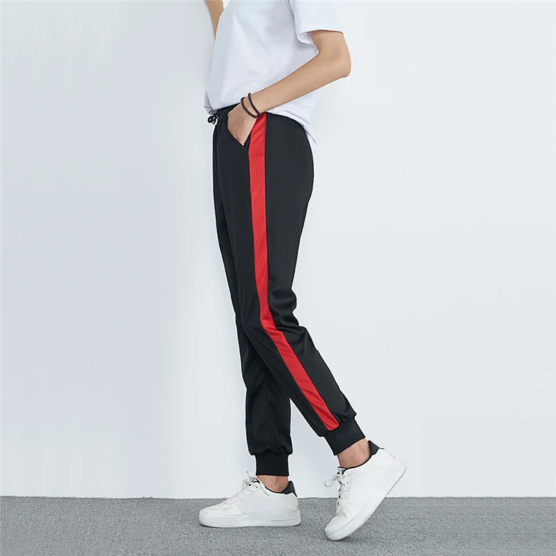 2018 Fashion Harem Pants Womens Autumn Casual Striped Hot Sale Sports Outwear Pants Hip Hop Pants Jogger Long Trousers F#S05 (5)