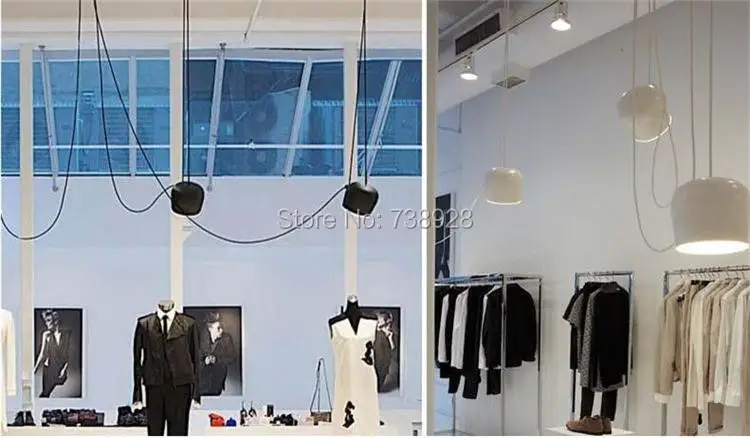 Pingente de Aranha Lamparas de Techo Luzes Moderna Tambor Colgante Jantar Restaurante Café Industrial Suspensão Lâmpadas Penduradas Personalizado 27 Luzes de pendentes