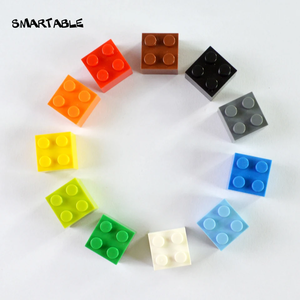 Smartable Brick 2X2 детали строительных блоков DIY игрушки для детей развивающие