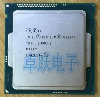 Intel  Processor,G3220T,2.60 GHz, Dual-Core CPU LGA 1150 100% working properly Desktop Processor cpu computer