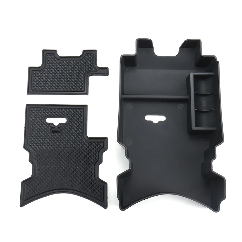 

Car Armrest Central Console Storage Box Sundries Box Plastic Black Multifunctional Box for Honda for Civic 10th 2016 2018
