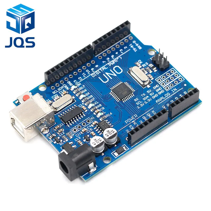 Высокое качество один набор UNO R3(CH340G) MEGA328P для Arduino UNO R3 ATMEGA328P-AU макетная плата - Цвет: UNO R3 module