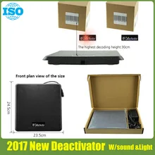 RF системы безопасности, EAS Деактиватор Для 8,2 МГц мягкая этикетка EAS Противокражные бирки декодирования машины 1 комплект