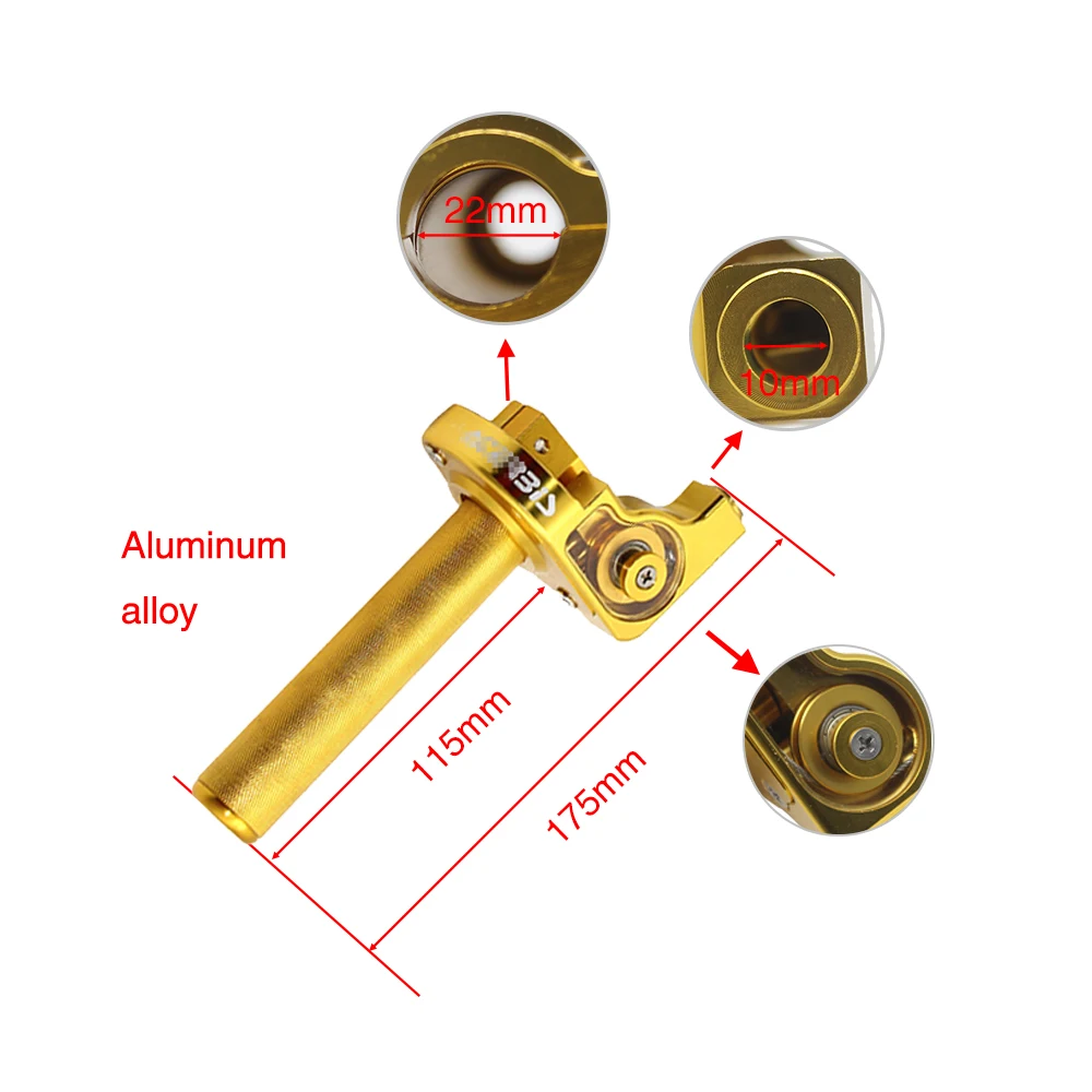 Alconstar-мотоциклетная рукоятка с дроссельной заслонкой быстрый поворот Газа+ Дроссельный кабель+ рукоятка для Honda CRF 230 для KTM EXC DUKE Enduro racing