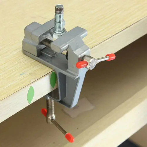 3 5 Aluminum Small Jewelers Hobby Clamp On Table Bench Vise Mini