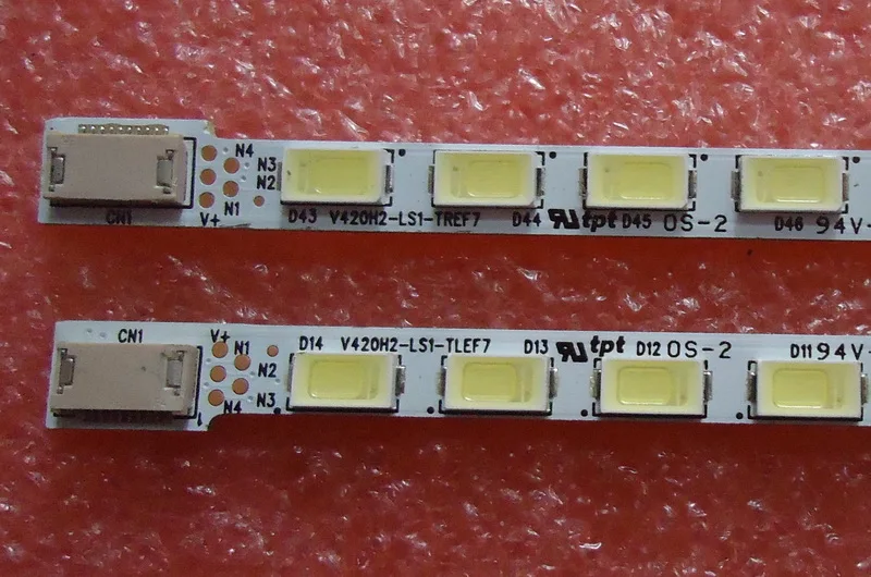 2 шт./лот 42 &quotT87D159.00 LED42K16X3D V420H2 LS1 Светодиодная лента TLEF1 56LED 477 мм|lot lot|lot pieceslot led |