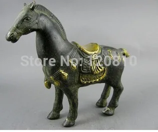 

China 14.8cm Bronze statue of horse Statue,Buddha,Tibet bronze,Bronze