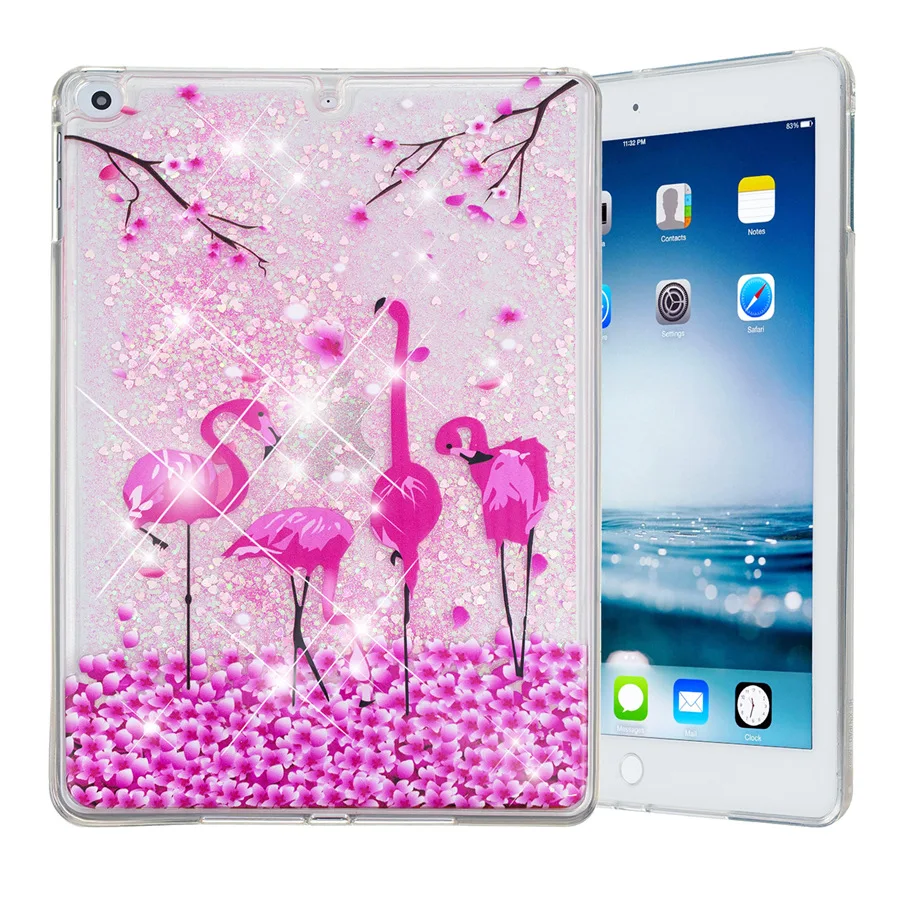 Чехол для Apple iPad Air 2 чехол планшета блестящая задняя крышка блестящий зыбучий