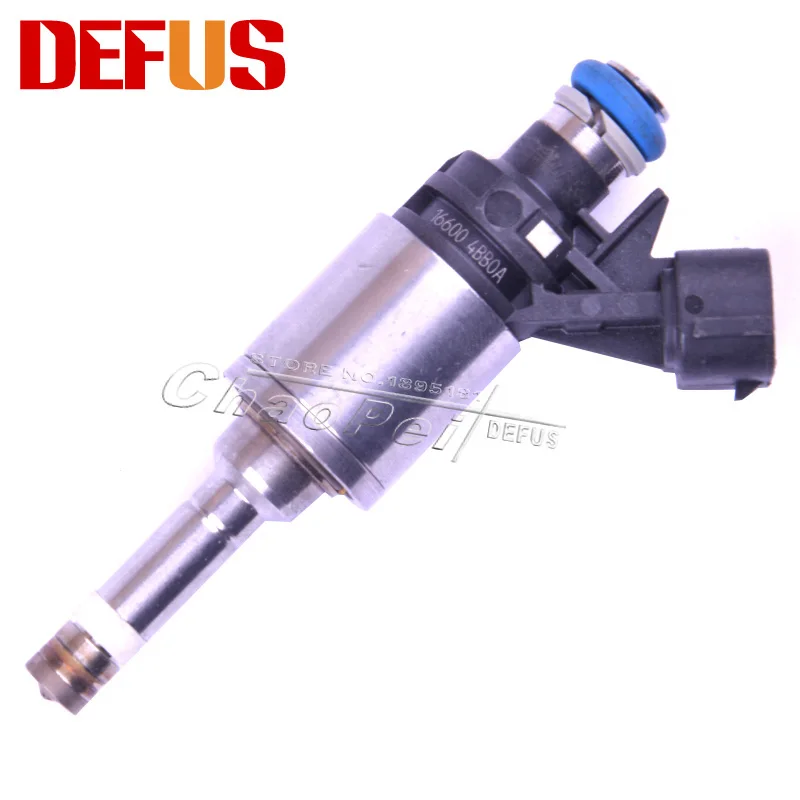 High Impedance Fuel Injector 16600-4BBOA for Nissan 2.0t Flow Matched Nozzle Injection Car Injectors Replacement Fuel System Kit (4) - 