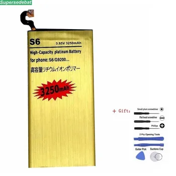 

Battery For Samsung Galaxy S6 G9200 G920 G920F G920i G9208 G9209 G920A G920V G920T G920P G925S G920S G920L G920K Baterija