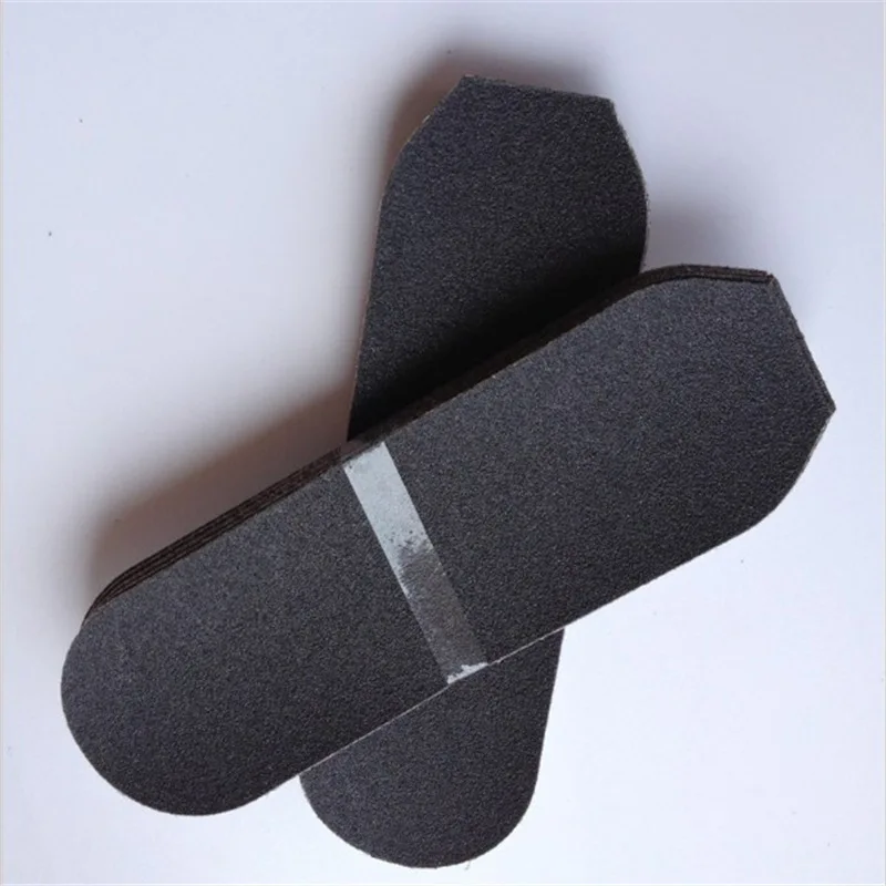 60pcs/pack Care Foot Grit Sanding Cloth Pro Pedicure Feet Care Refill Replacement for Stainless Metal Handle Files Foot Rasp