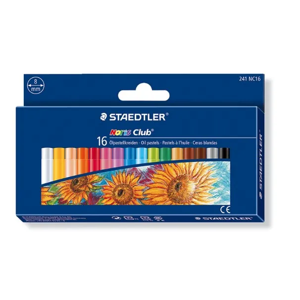 STAEDTLER 16/25 цветная детская живопись масляная Пастельная кисть граффити цветные мелки - Цвет: 16 color