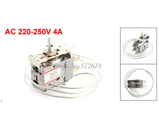 

WDF20-L AC 220-250V 4A 3Pin Temperature Control Freezer Thermostat for Electric Refrigerator