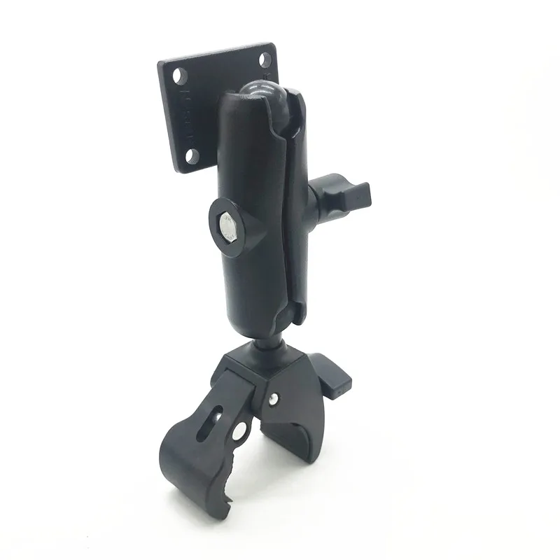 Mount com Soquete Braço e Redondo Adaptador de Base para Ram Resistente garra Duplo Ampères Mount Garmin - Image 6