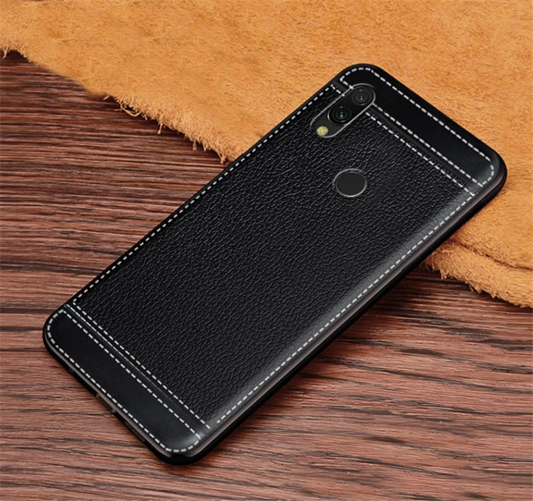 Кожаные чехлы для Redmi 7 6 6A 5 5A чехол телефона Xiaomi Note Pro Go 4X 4 мягкий из ТПУ | Мобильные