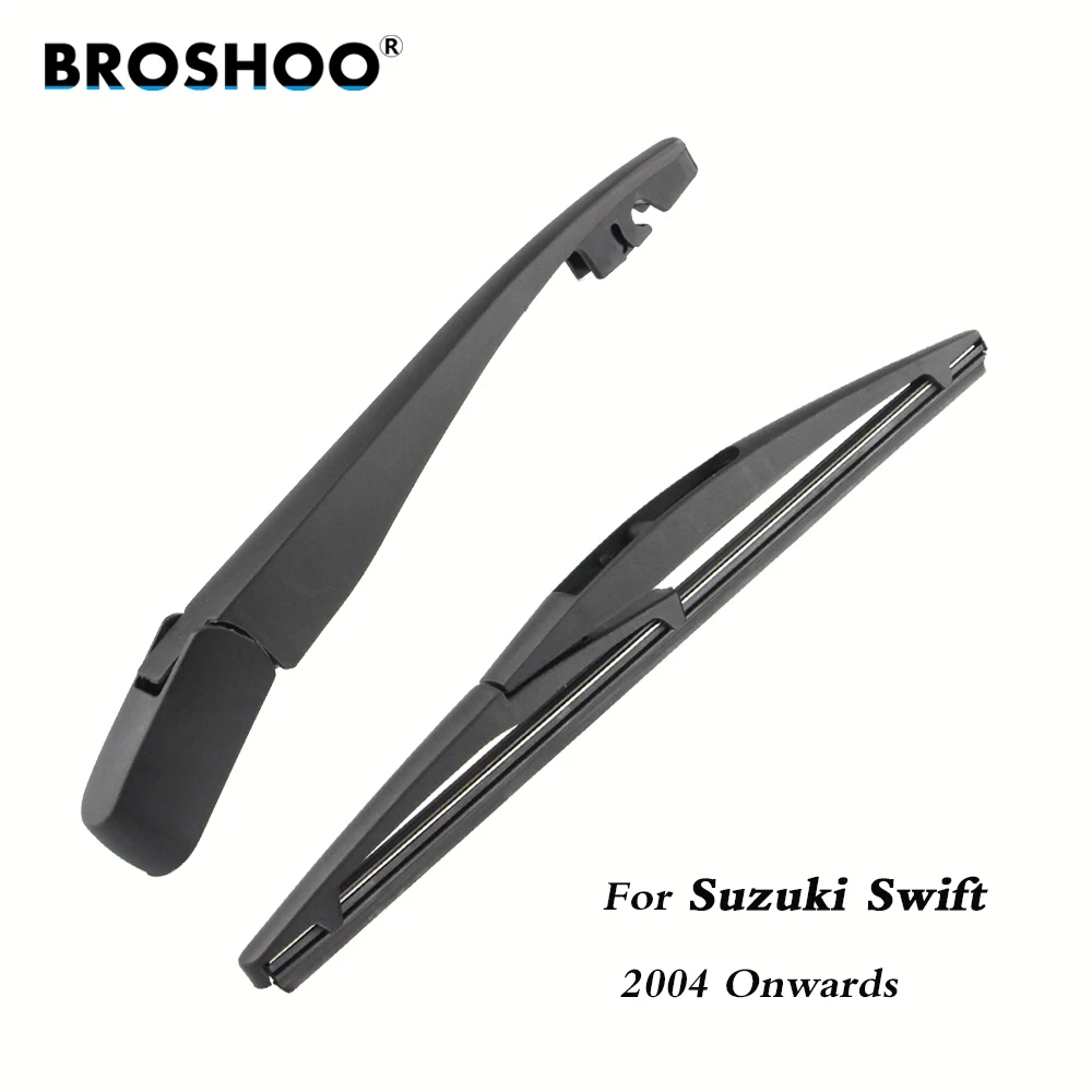 

BROSHOO Car Rear Wiper Blades Back Windscreen Wiper Arm For Suzuki Swift Hatchback (2004 Onwards) 255mm,Windshield Car Styling