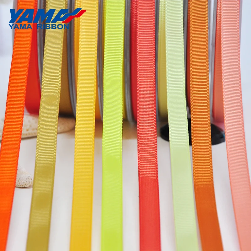 Elegant Yellow Gold Grosgrain Ribbon – 100 Yards for Gift Wrapping & Party Decorations