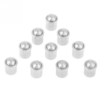 

10Pcs/Lot 304 Stainless Steel Ball Plunger Push Fit Ball Spring Ball Plungers 6*7mm Body Accessories Set Tool Kit Hot Sale 2018