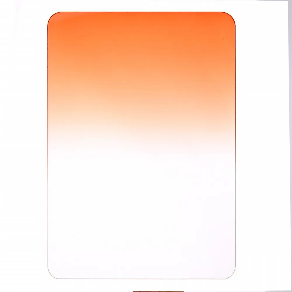 Z Series Camera Filters Graduated Orange 100*150mm camera Square Filter