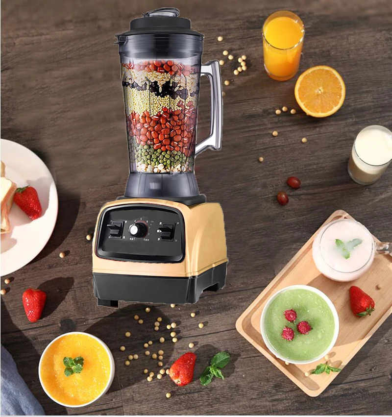 2800 Вт 3.3HP BPA FREE 4L коммерческие профессиональные смузи мощный блендер миксер