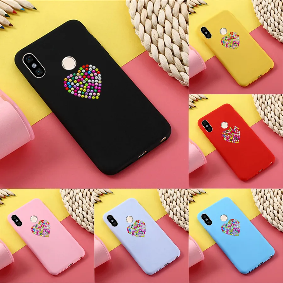 For Xiaomi Mix 2 case 3D Lover Heart Diamond Cover xiaomi mix 2s 3 Soft Silicone Case max for play | Мобильные телефоны и
