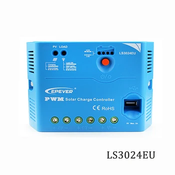 

Solar Charge Controller LS3024EU 30A 12V 24V Epsolar PWM PV 100W 18V Solar Panels charger Regulators 5V USB port