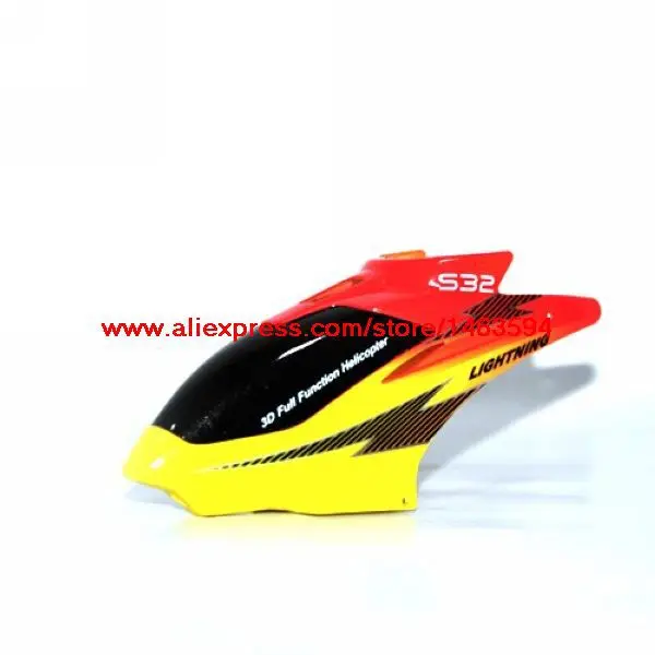 

Wholesale Syma S32 RC Helicopter Spare Parts Head cover (Yellow) Free Shipping