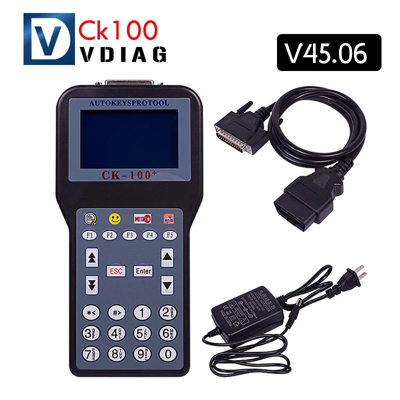 V45.06 Дизайн ck100 ключевой программист V46.02 SBB транспондерный ключ последнего поколения ck100 ключ pro нескольких марок автомобилей Язык - Цвет: V45.06