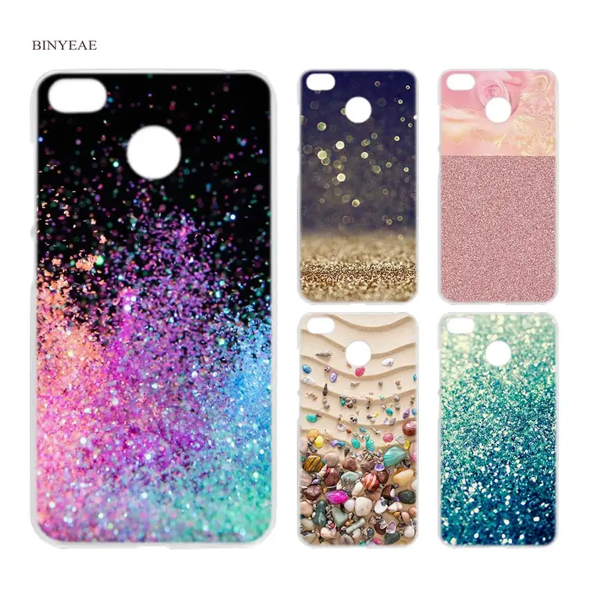 

BINYEAE Glitter Sand printing art Clear Case Cover Shell for Xiaomi Redmi Note MI A1 4X 5 5A 4 4A 3 Plus 5X