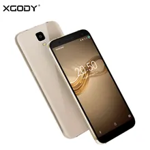 In Stock XGODY D24 3G Unlock 18:9 IPS Screen Smartphone 5.5 Inch Android 7.0 Nougat 8.0MP+13.0MP MTK Quad Core 1+16 Mobile Phone