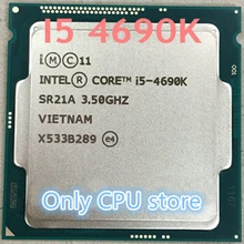 I5-4690K I5 4690K 3,5 GHz LGA 1150 22nm 88W четырехъядерный процессор для настольных ПК