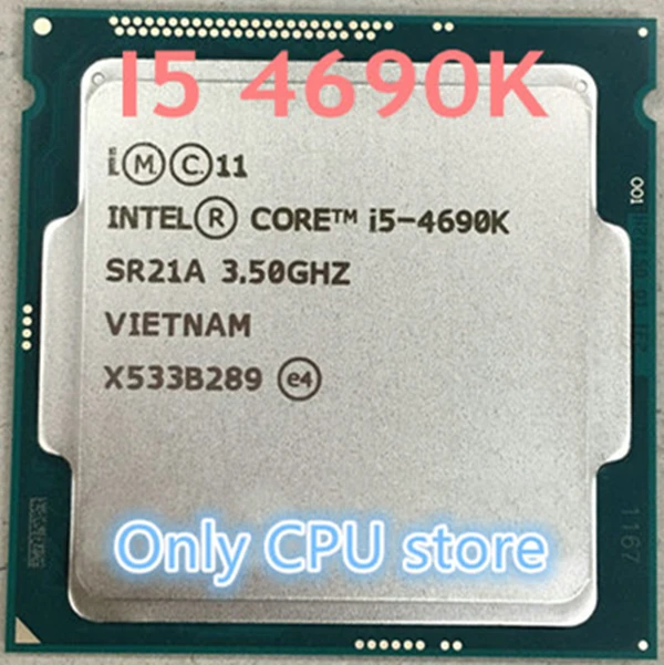 世界の Intel Core i5 Devil i5-4690K Quad-core (4 Core) 3.50 GHz Processor  Socket