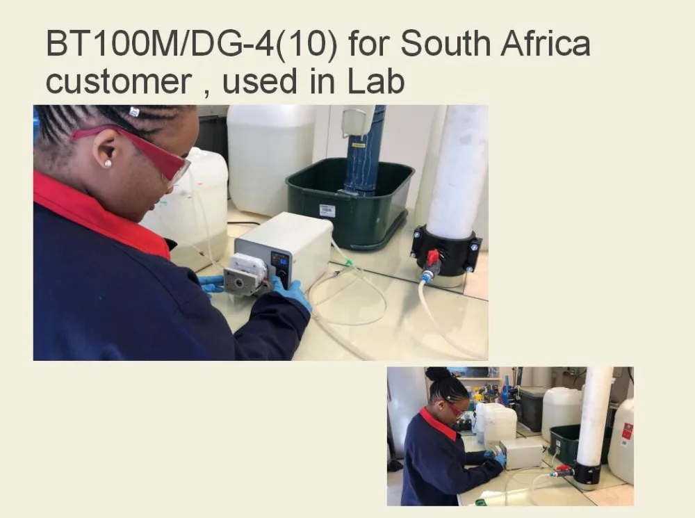 BT100M used in Lab photo by Africa customer