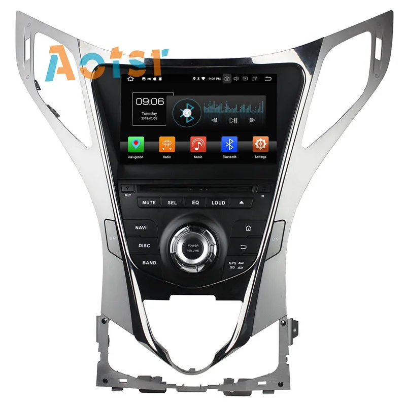 Clearance IPS Screen 8" Android 8.0 Car dvd multimedia player head unit for Hyundai AZERA Grandeur i55 GPS Navigation radio auto stereo 6